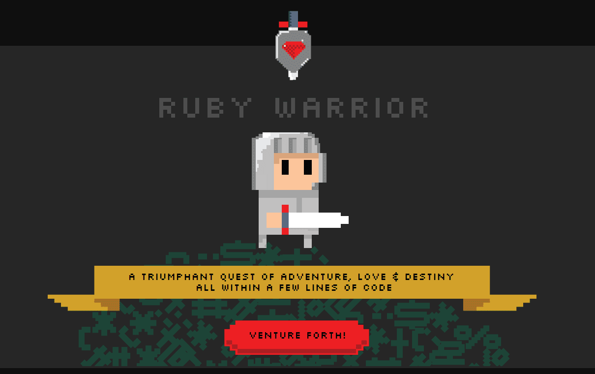 Jogo de codificação grátis Ruby Warrior