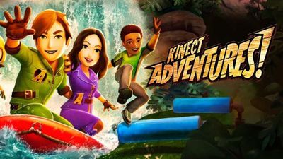 Kinect Adventures!  Arte de capa