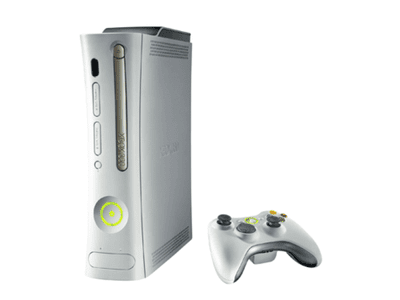 Modelo Xbox 360 branco