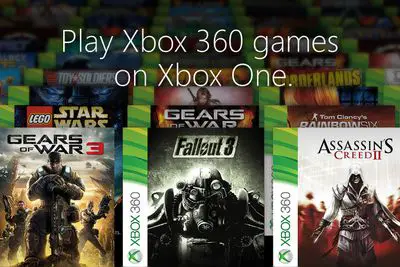 Jogos do Xbox 360 para o Xbox One Gears of War Star Wars Assassins Creed