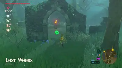 The Lost Woods em Zelda: Breath of the Wild