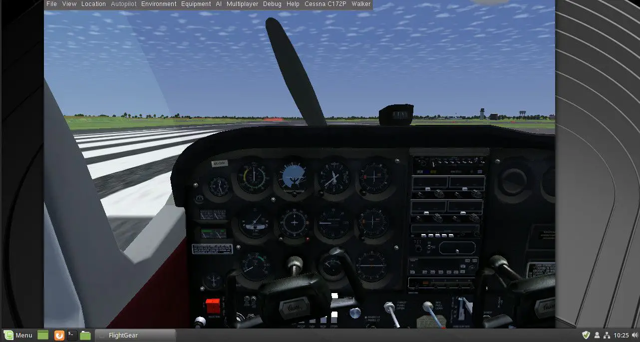 Flightgear no Linux