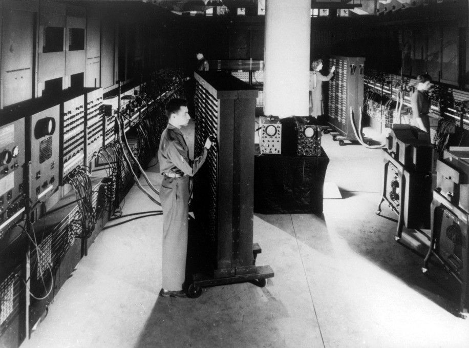 ENIAC visto na Escola Moore