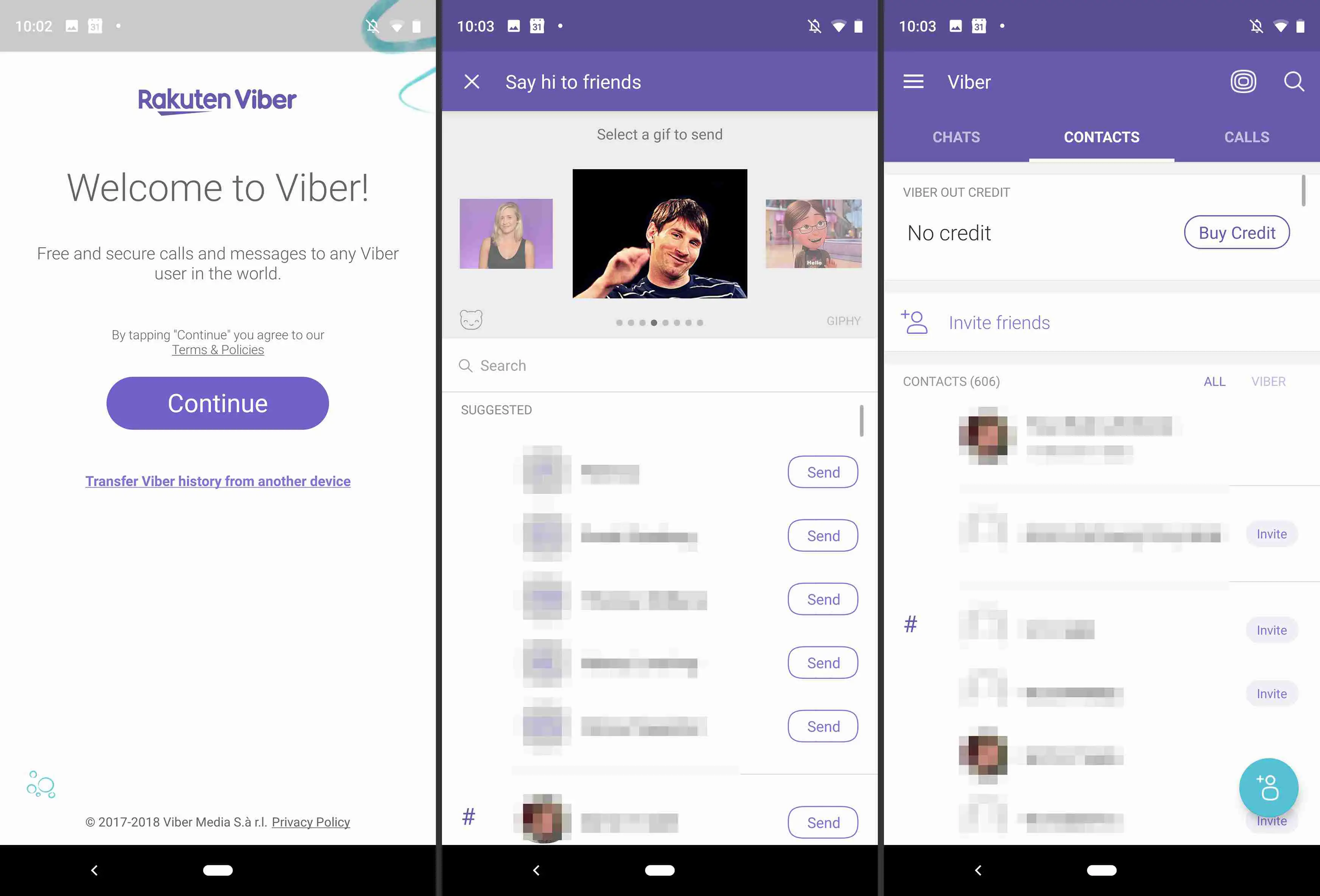 Viber no Android