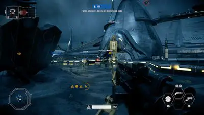 Captura de tela do Star Wars Battlefront