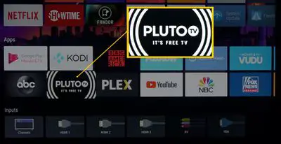 TV com Pluto TV App