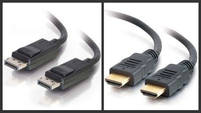 Conexões e cabos DisplayPort vs HDMI