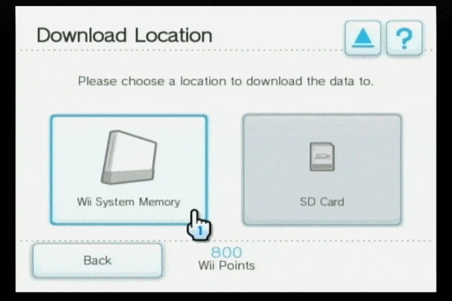 Baixe as opções de localização no Wii