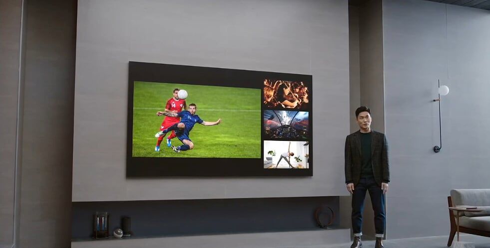 TV MicroLED da Samsung