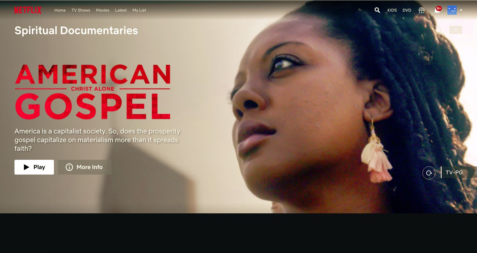 Filme gospel americano encontrado com códigos secretos da Netflix