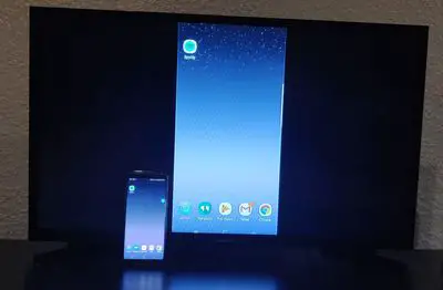 Samsung Galaxy Note 8 espelhado para TV Samsung