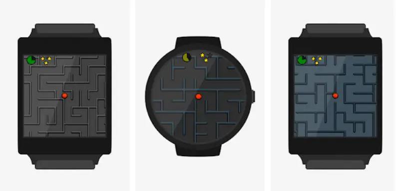 Wear jogo smartwatch Maze Wear OS.