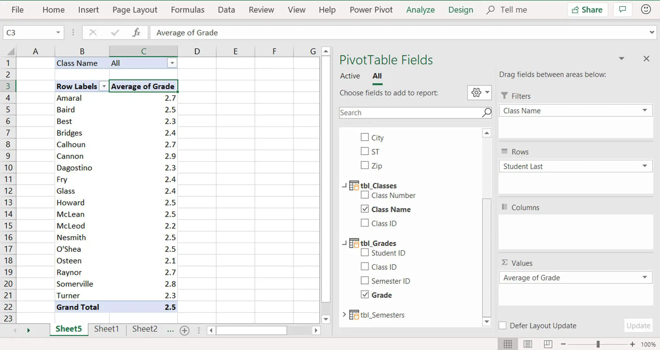 Uma captura de tela mostrando como selecionar dados para usar em uma Tabela Dinâmica no PowerPivot Excel