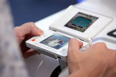 Um Nintendo DS na Tokyo Game Show 2010