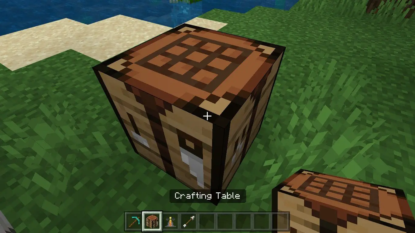 Crafting Table no Minecraft