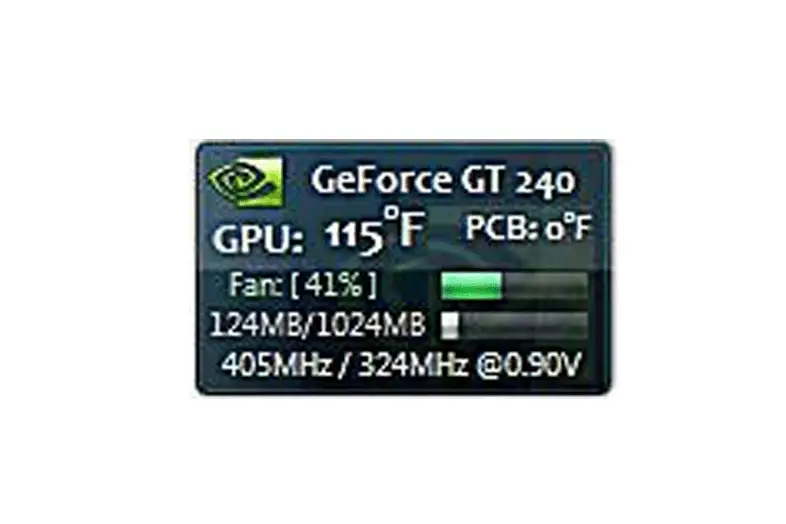 Miniaplicativo GPU Observer Windows