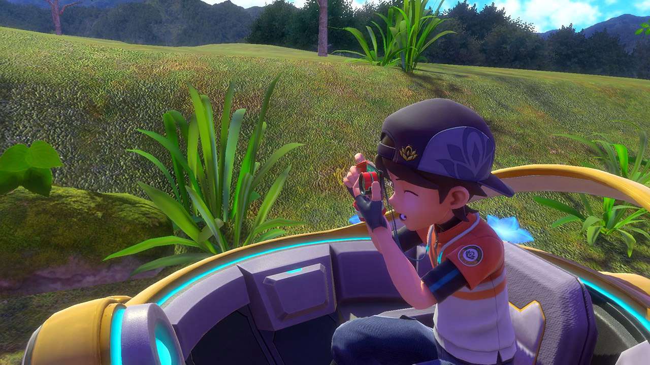 Uma captura de tela do Pokémon Snap no Nintendo Switch. 