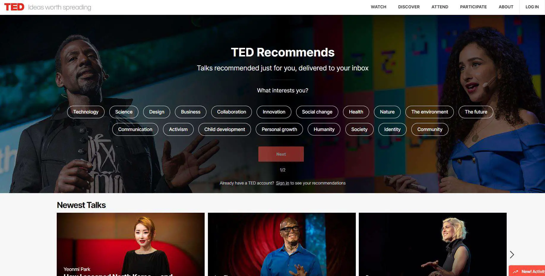 Site TED