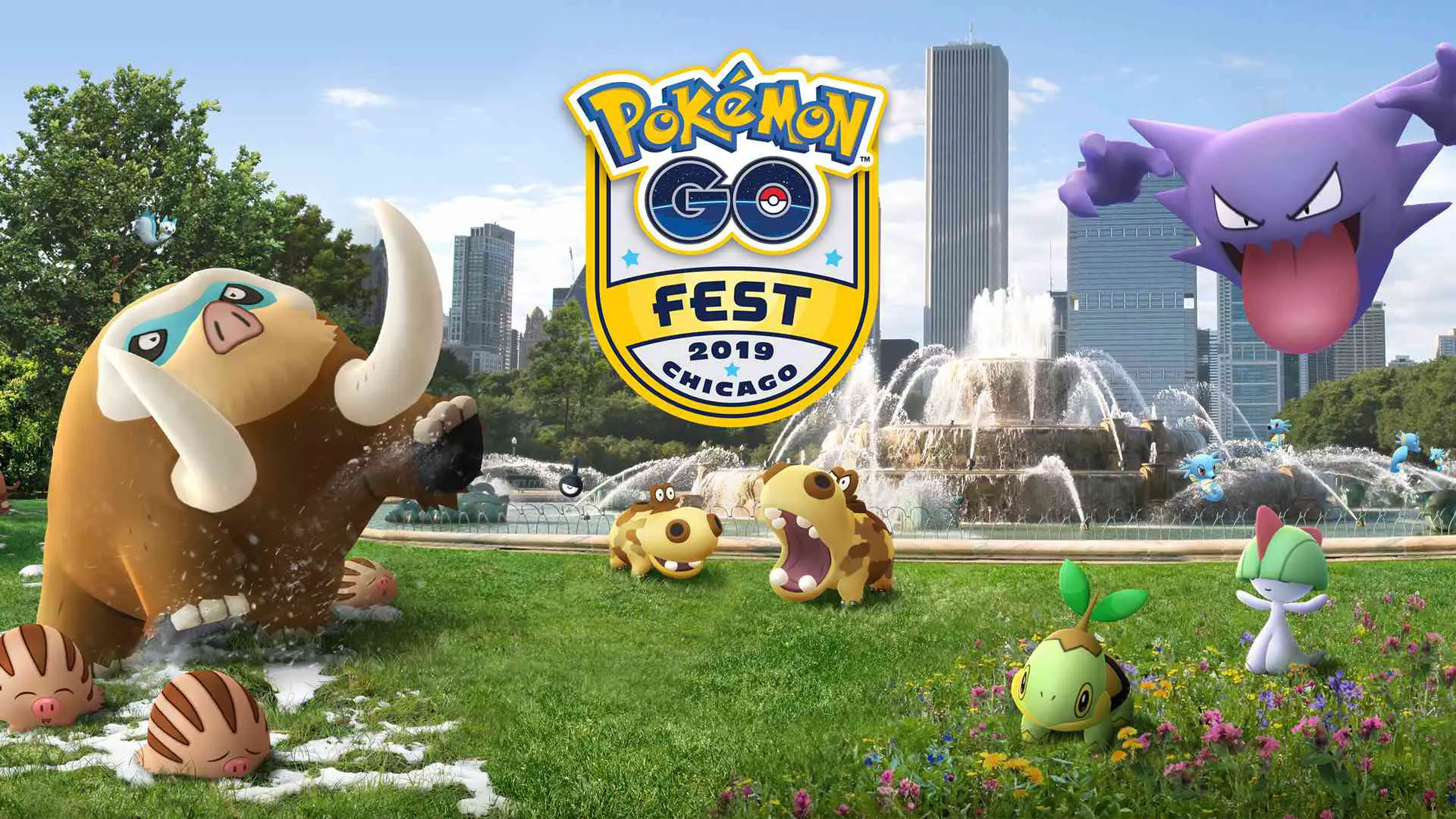Banner para Pokemon Go Fest Chivago 2019.