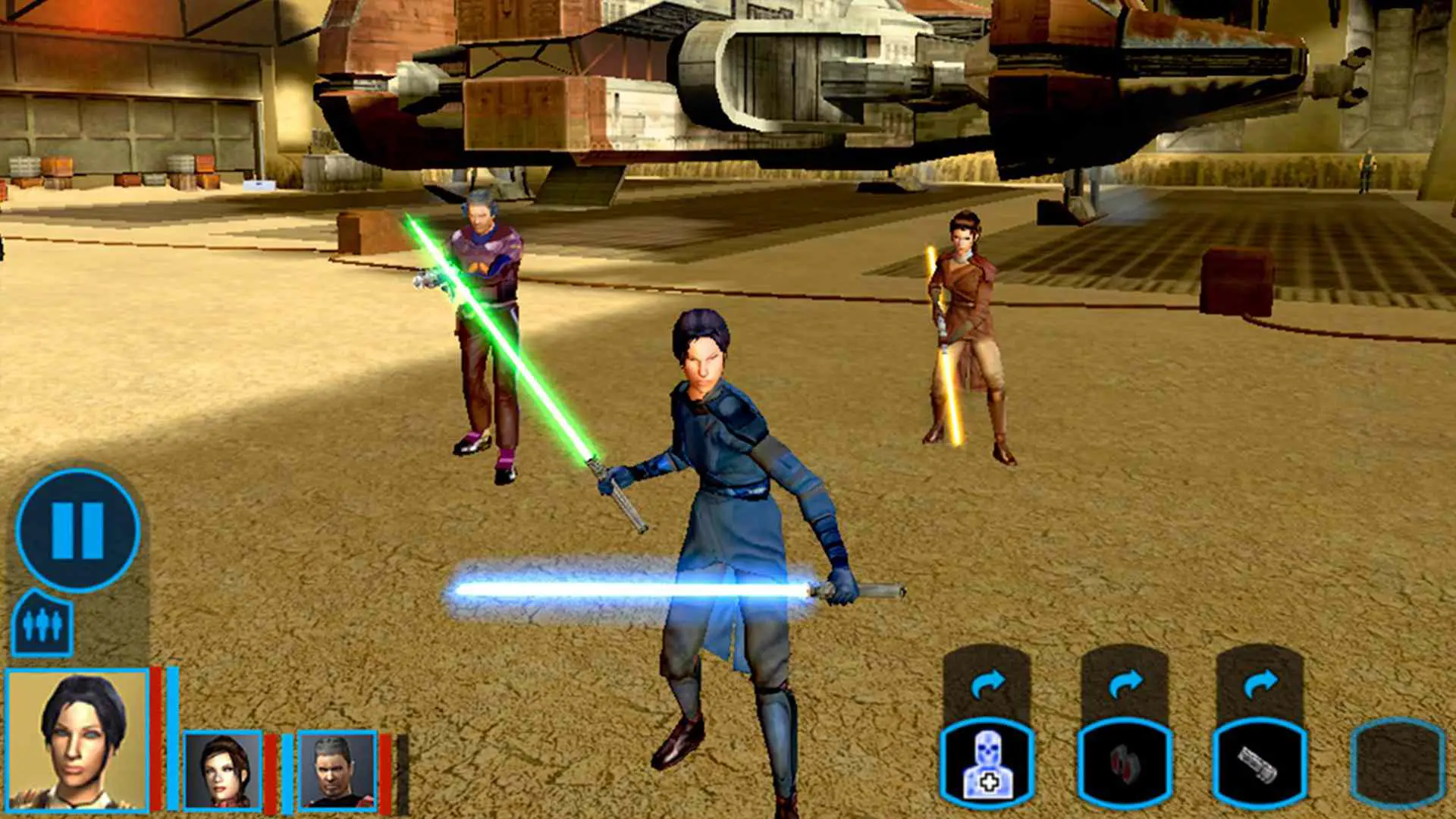 Videogame Android off-line: Star Wars: Knights of the Old Republic