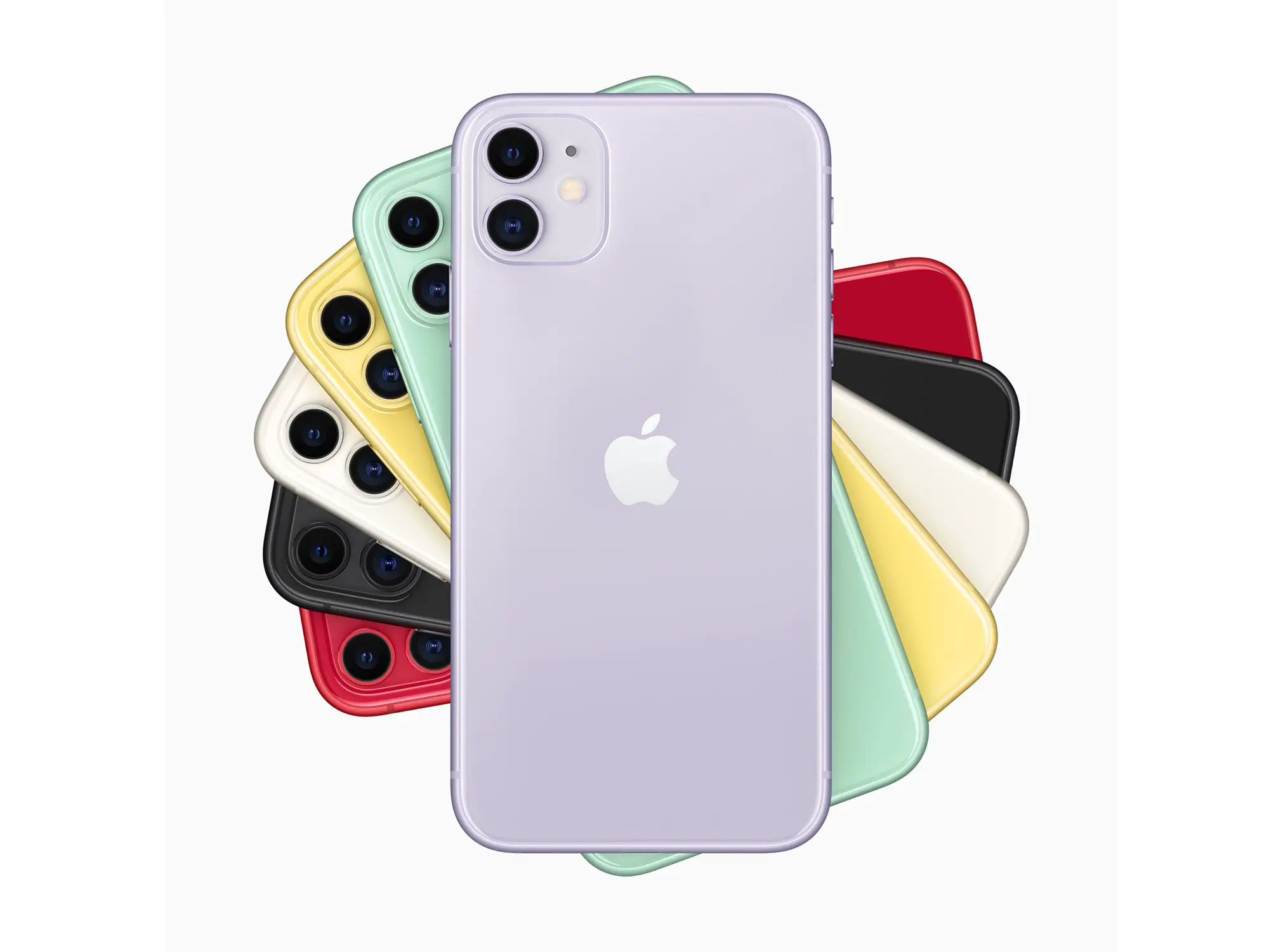 As seis cores do iPhone 11