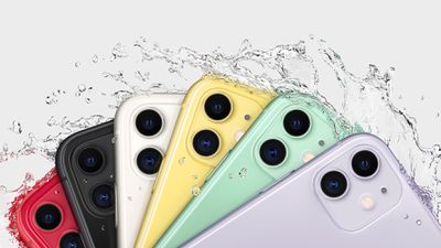 modelos de iPhone 11 em seis cores