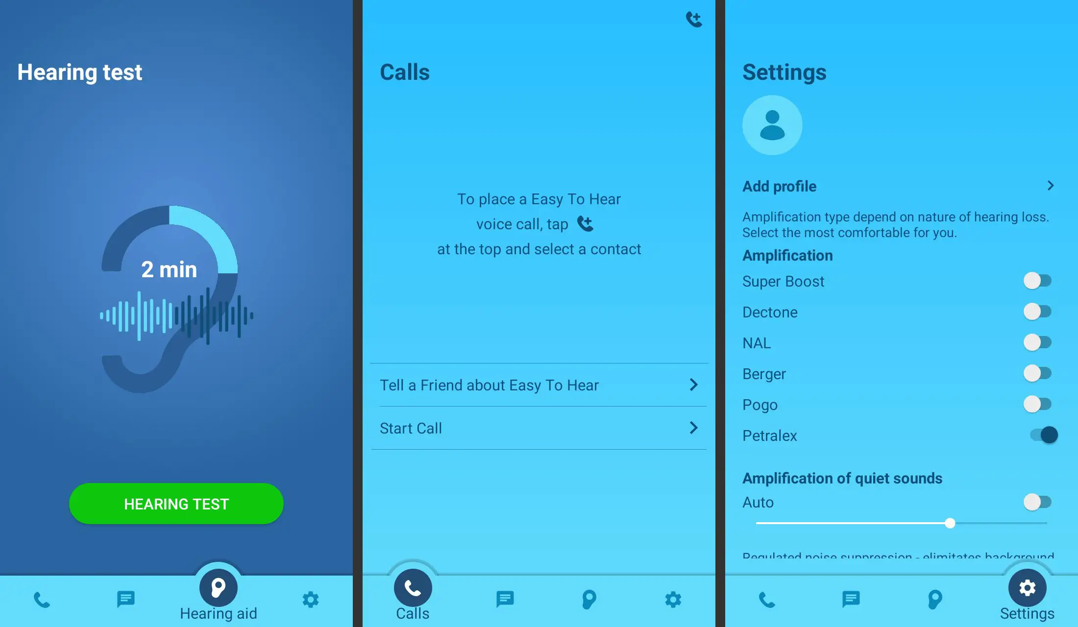 App de aparelho auditivo fácil de ouvir para Android