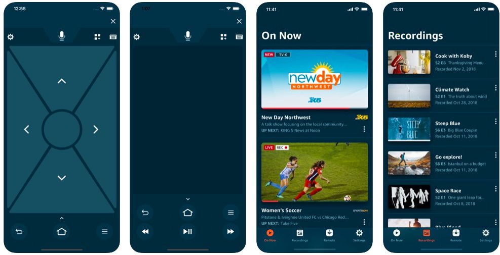 Aplicativo Amazon Fire TV Remote na App Store
