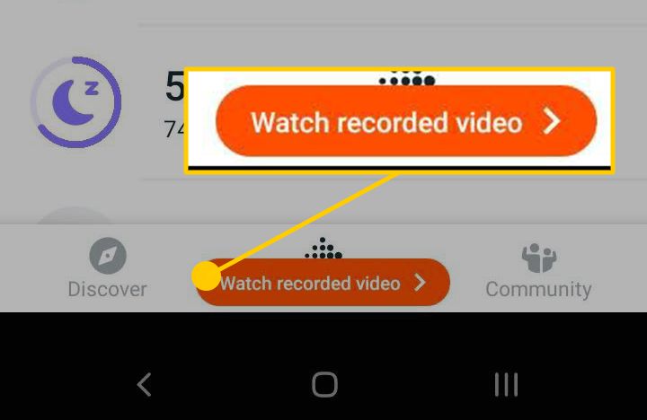 Assistir ao vídeo gravado no Android