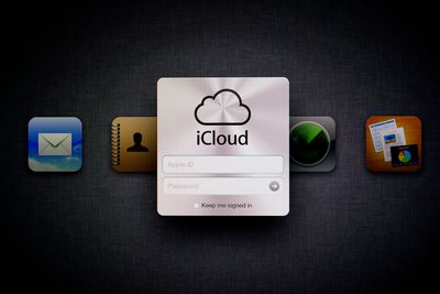 Página da web da Apple iCloud