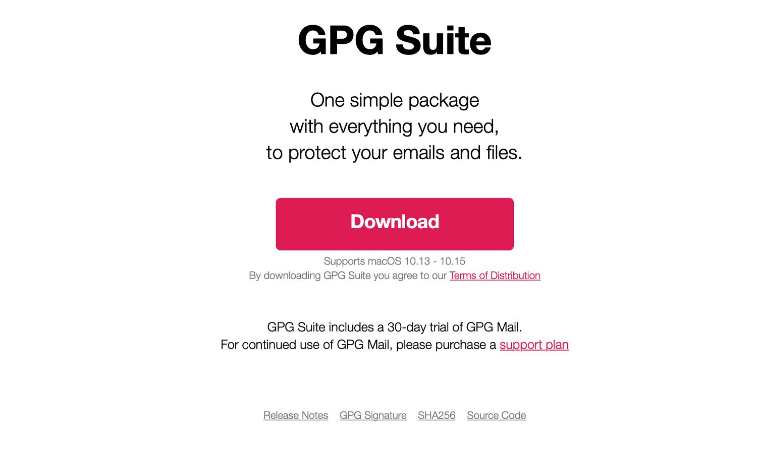 GPG Suite para Mac