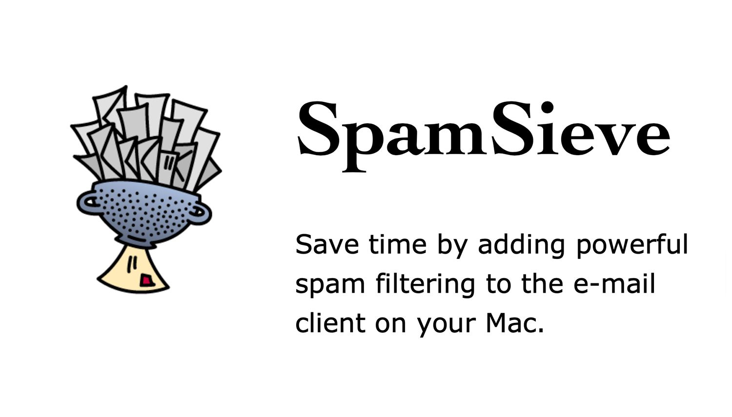 SpamSieve para macOS Mail