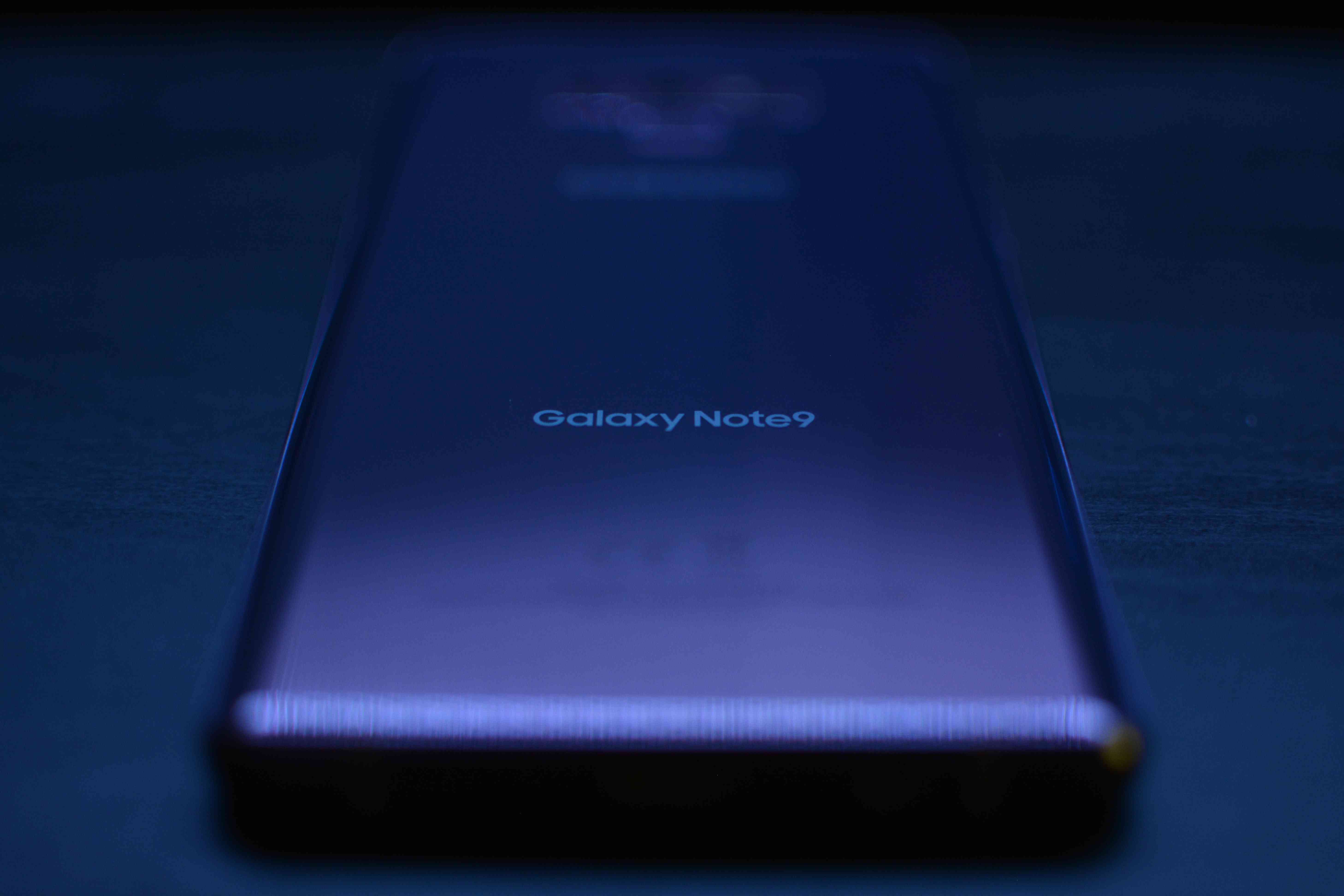 Painel traseiro do Galaxy Note 9