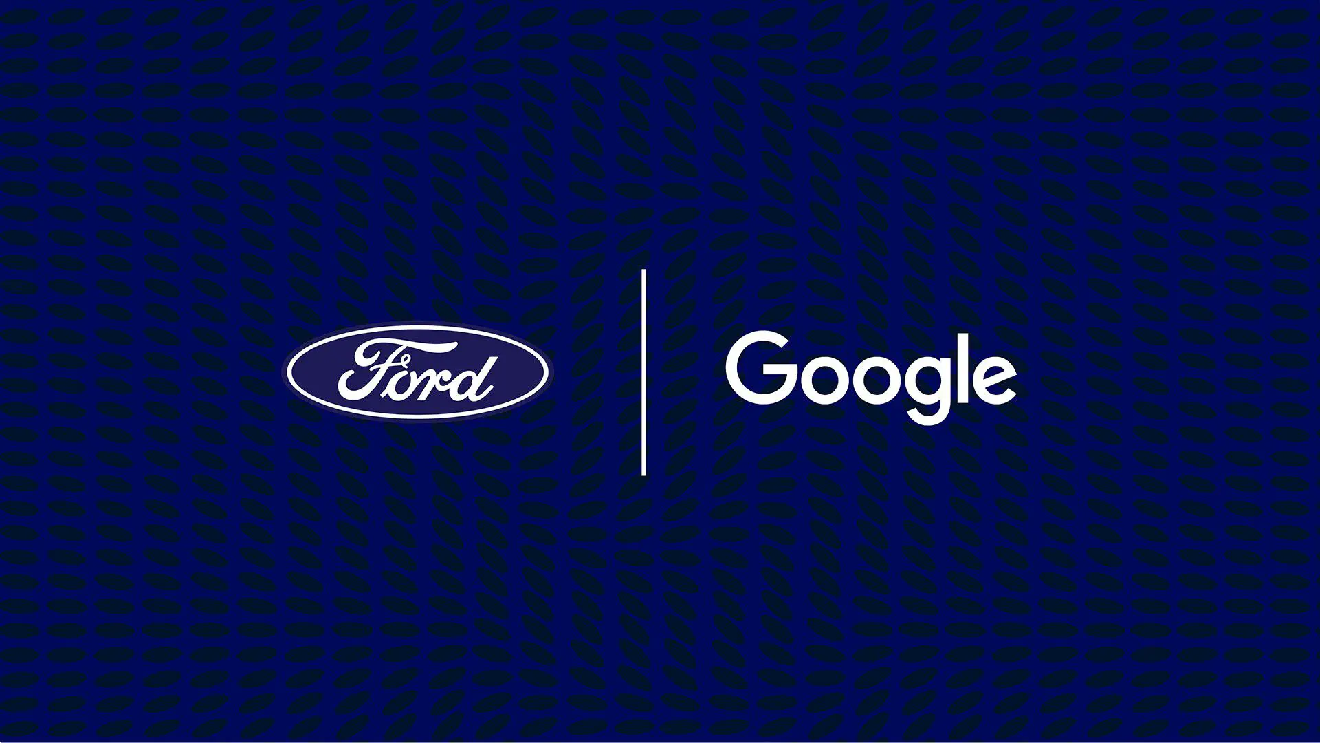 Imagem promocional da Ford mostrando sua parceria com o Google