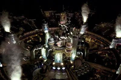 Captura de tela do Final Fantasy VII
