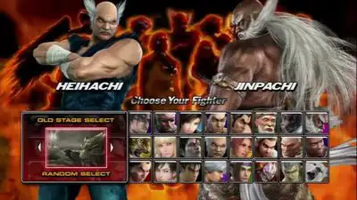 Captura de tela do Tekken 5