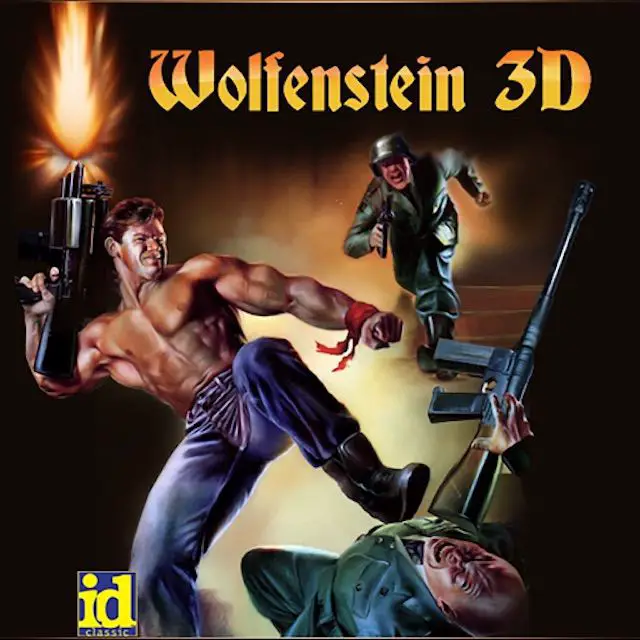 Wolfenstein 3D clássico jogo de arcade no iPhone
