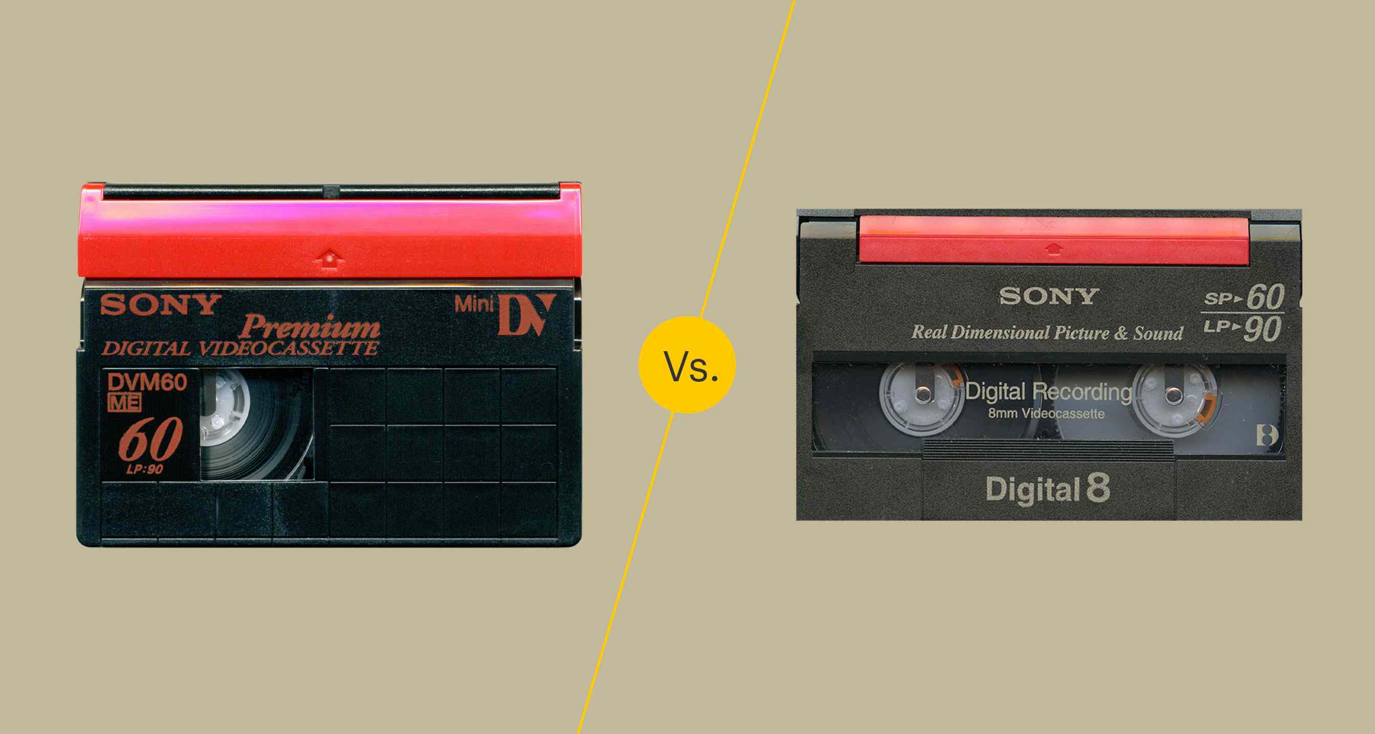 MiniDV vs Digital8
