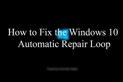 Como corrigir o loop de reparo automático do Windows 10
