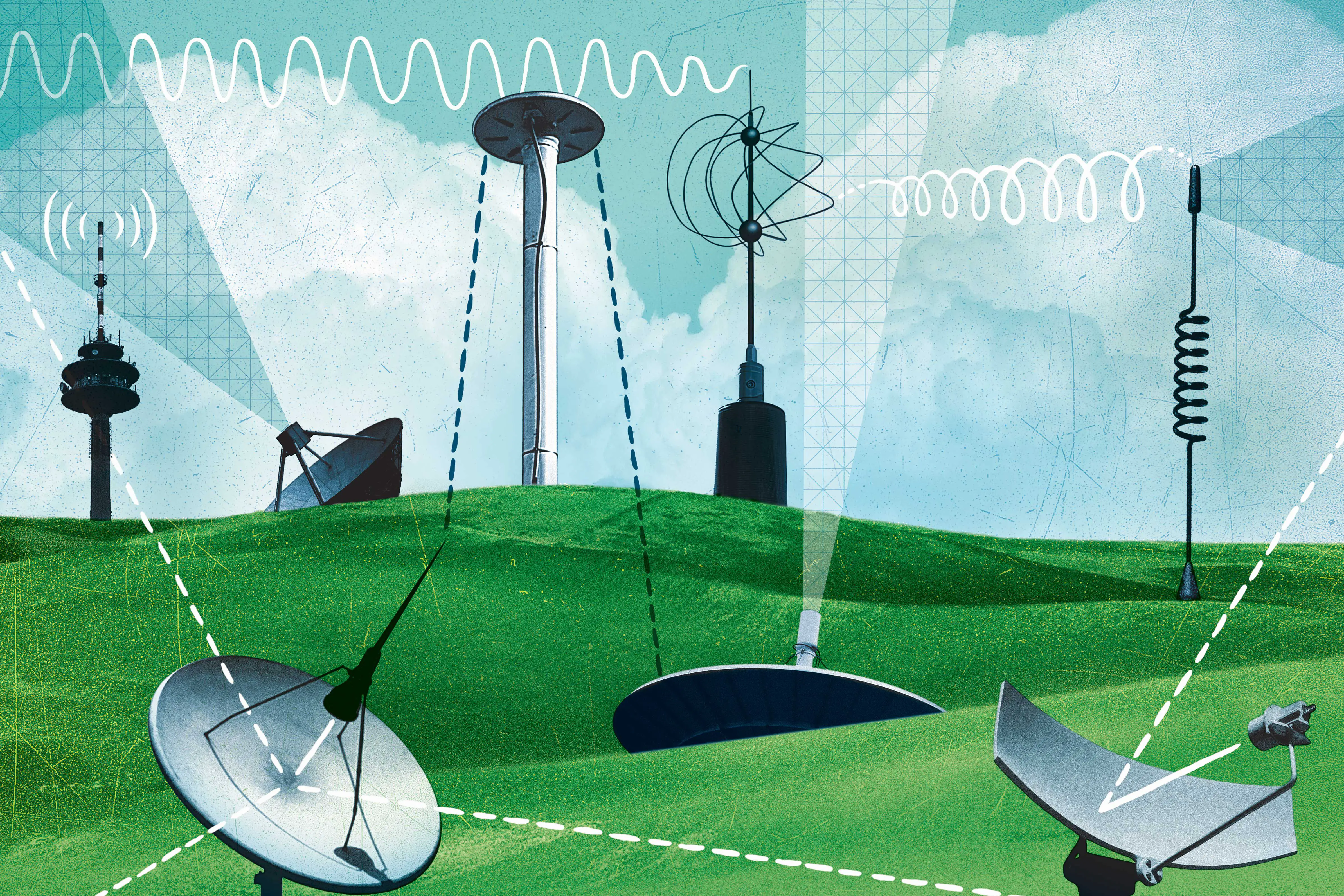 Antenas e antenas parabólicas