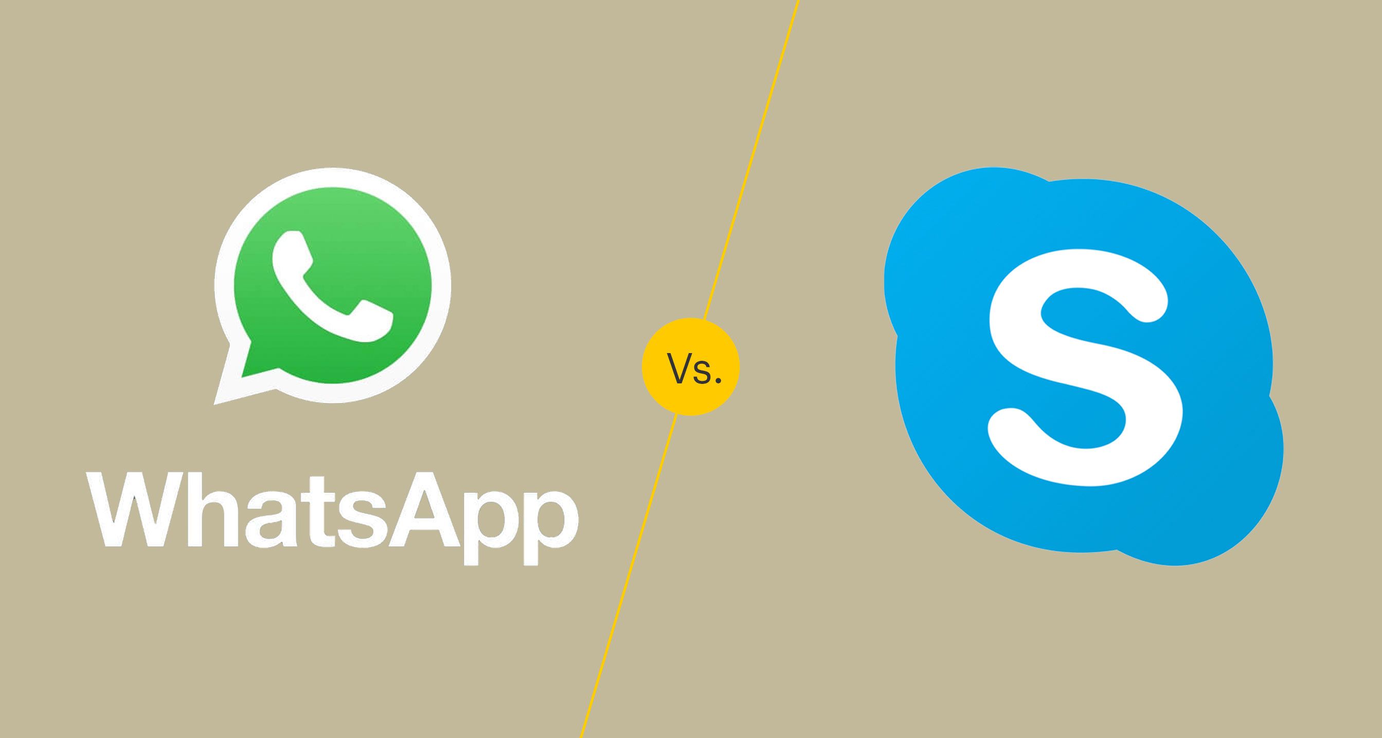 WhatsApp x Skype